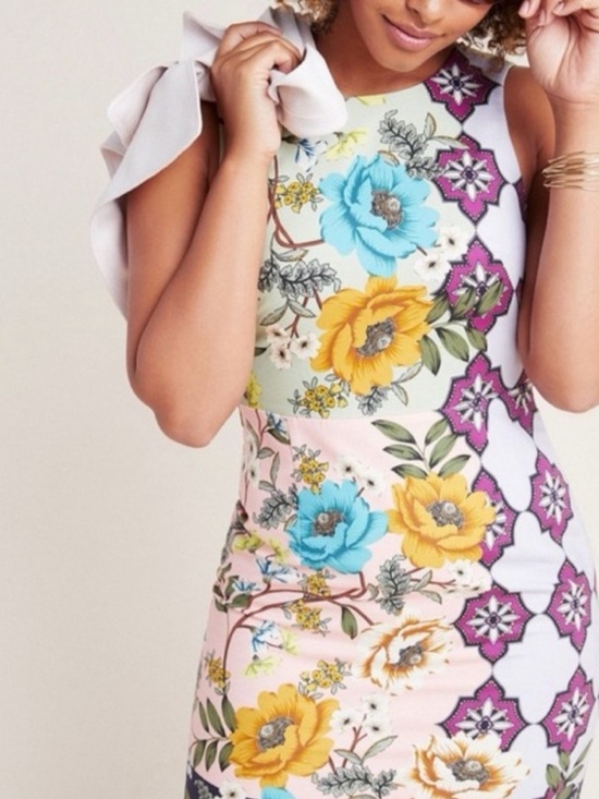 Anthropologie Dresses & Skirts - Maeve by Anthropologie Lissa Sheath Dress Size 12P